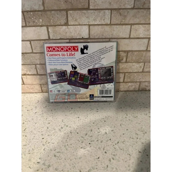 Monopoly For Playstation 1 - Picture 2 of 3